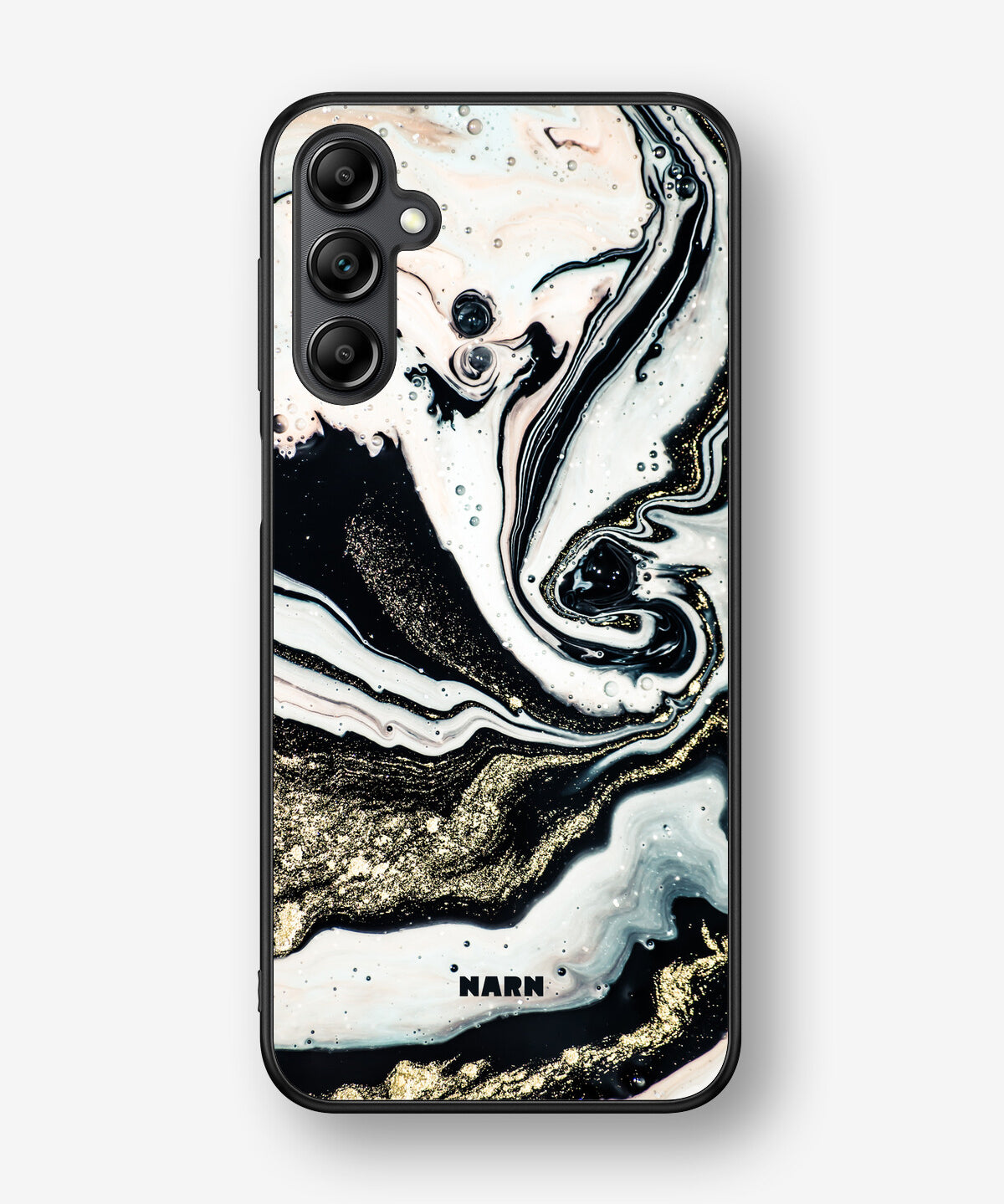 Samsung Galaxy A14 Hard Case – Golden Swirl - View 1