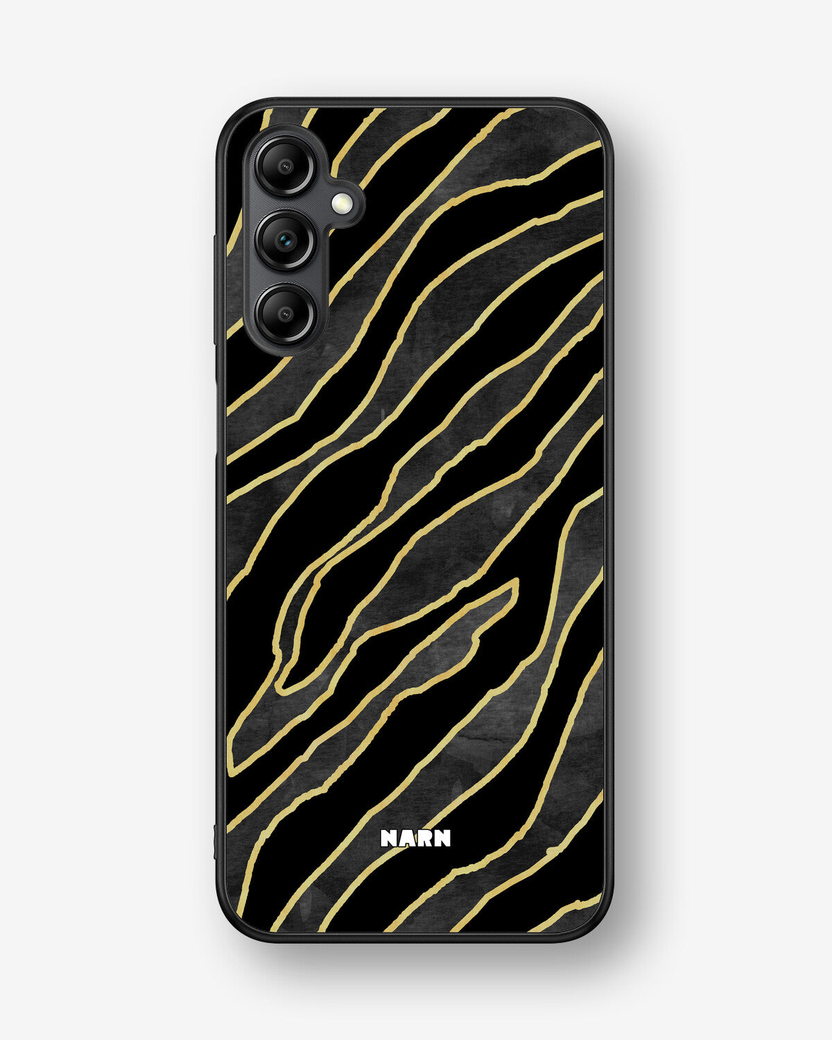 Samsung Galaxy A14 Hard Case – Golden Zebra - View 1