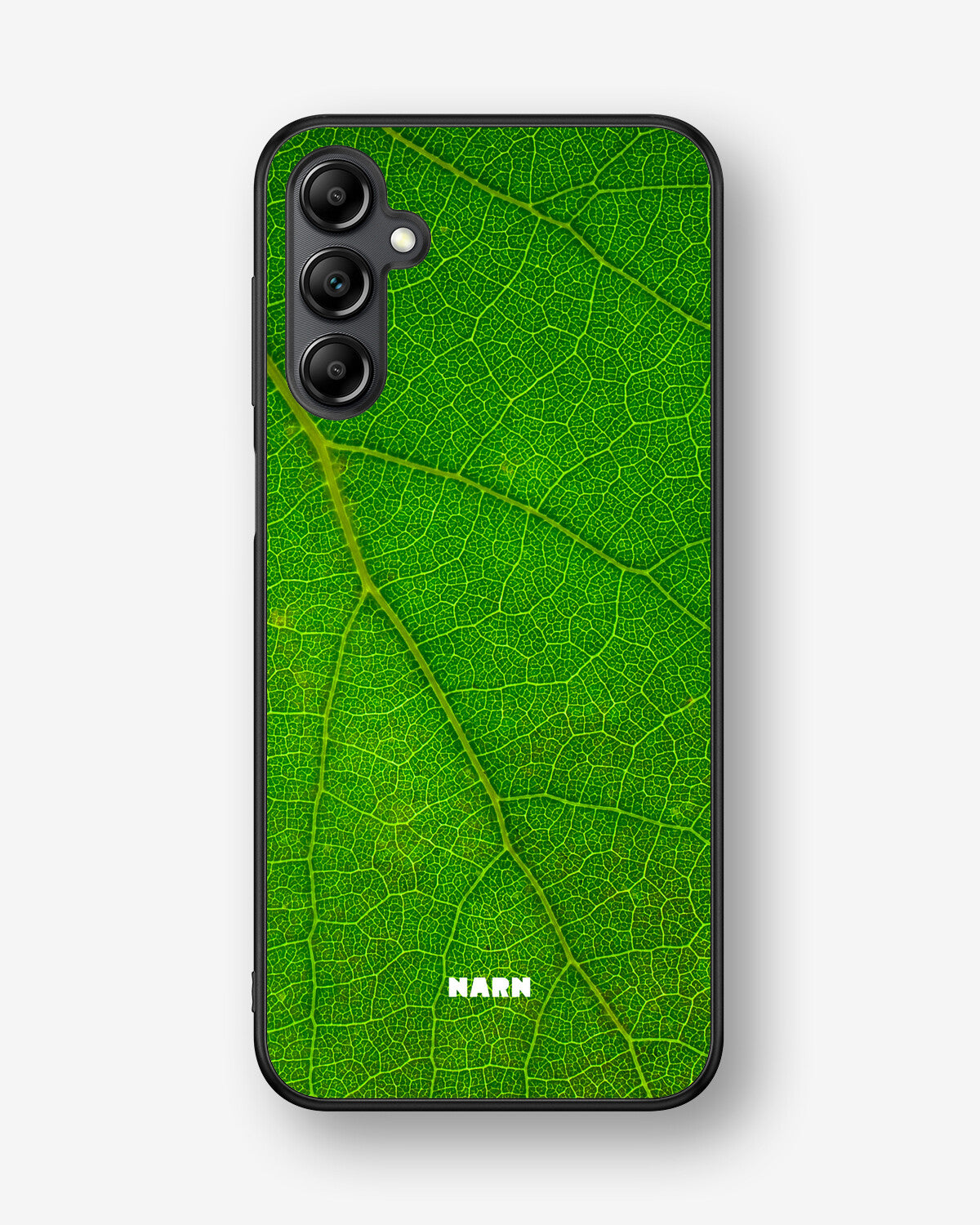 Samsung Galaxy A14 Hard Case – Green Leafy - View 1