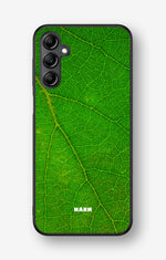 Samsung Galaxy A14 Hard Case – Green Leafy - View 1