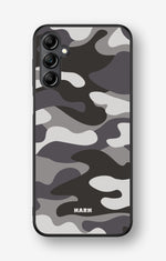 Samsung Galaxy A14 Hard Case – Grey Camo - View 1