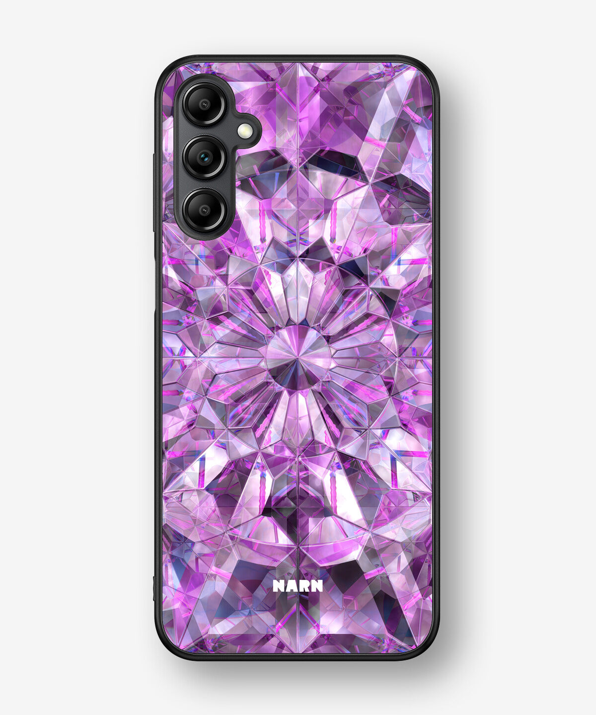 Samsung Galaxy A14 Hard Case – Lavender Crystals - View 1