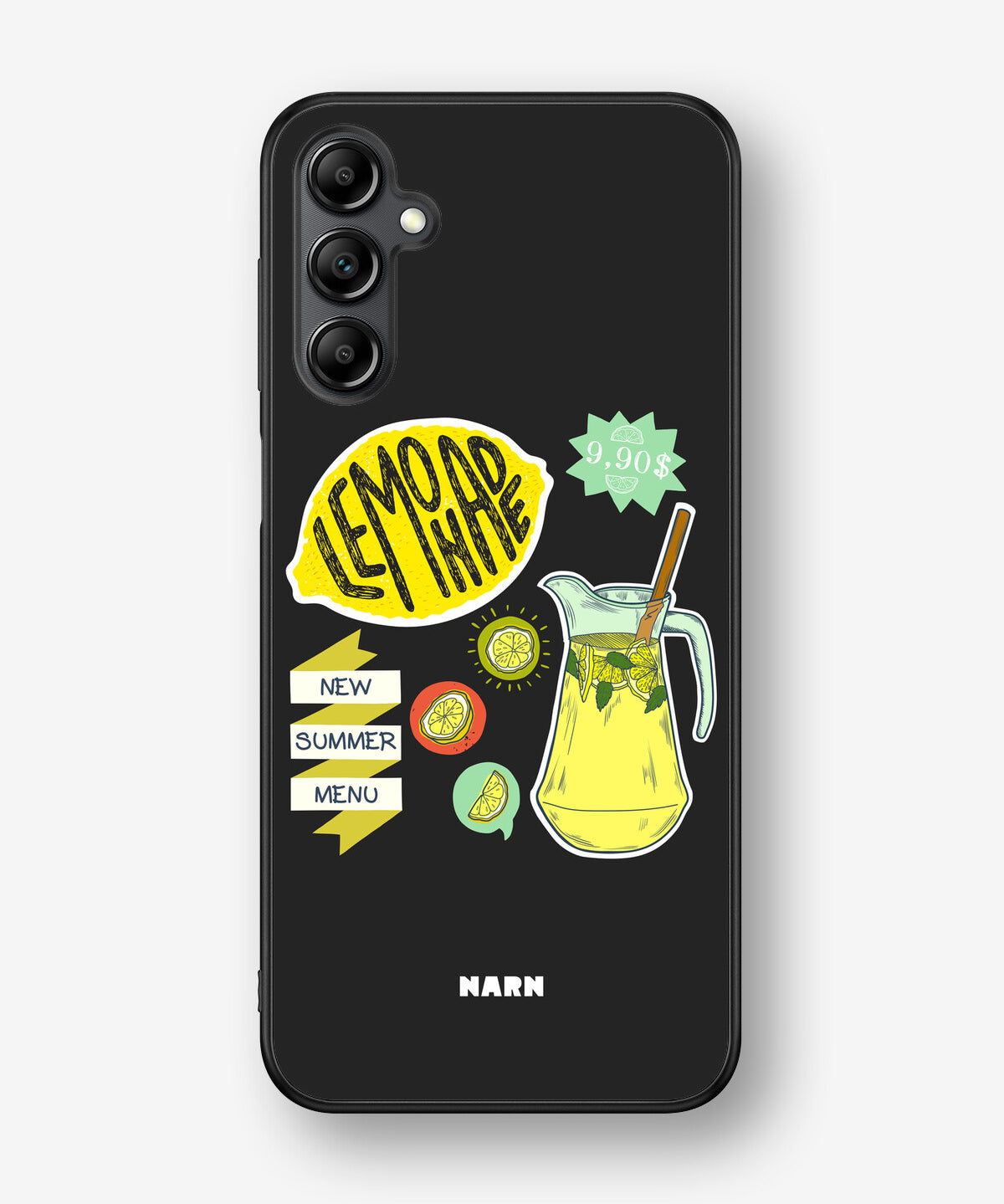 Samsung Galaxy A14 Hard Case – Lemon Summer - View 1