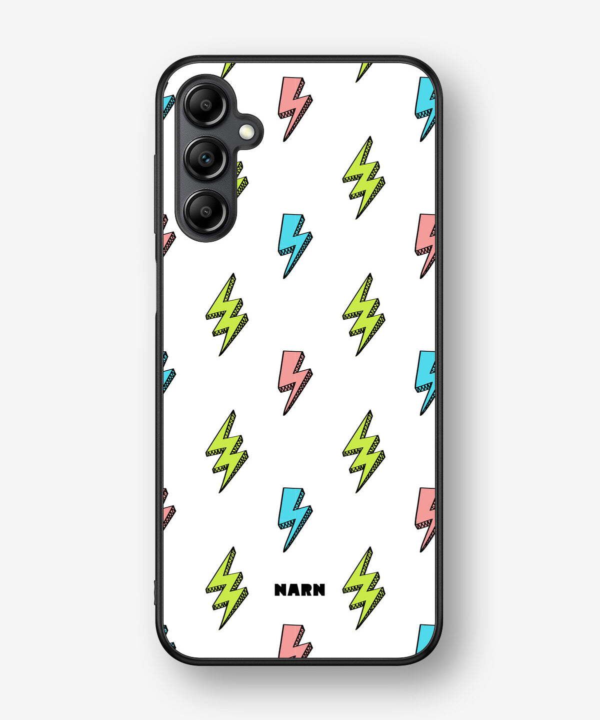 Samsung Galaxy A14 Hard Case – Lightning Bolts - View 1