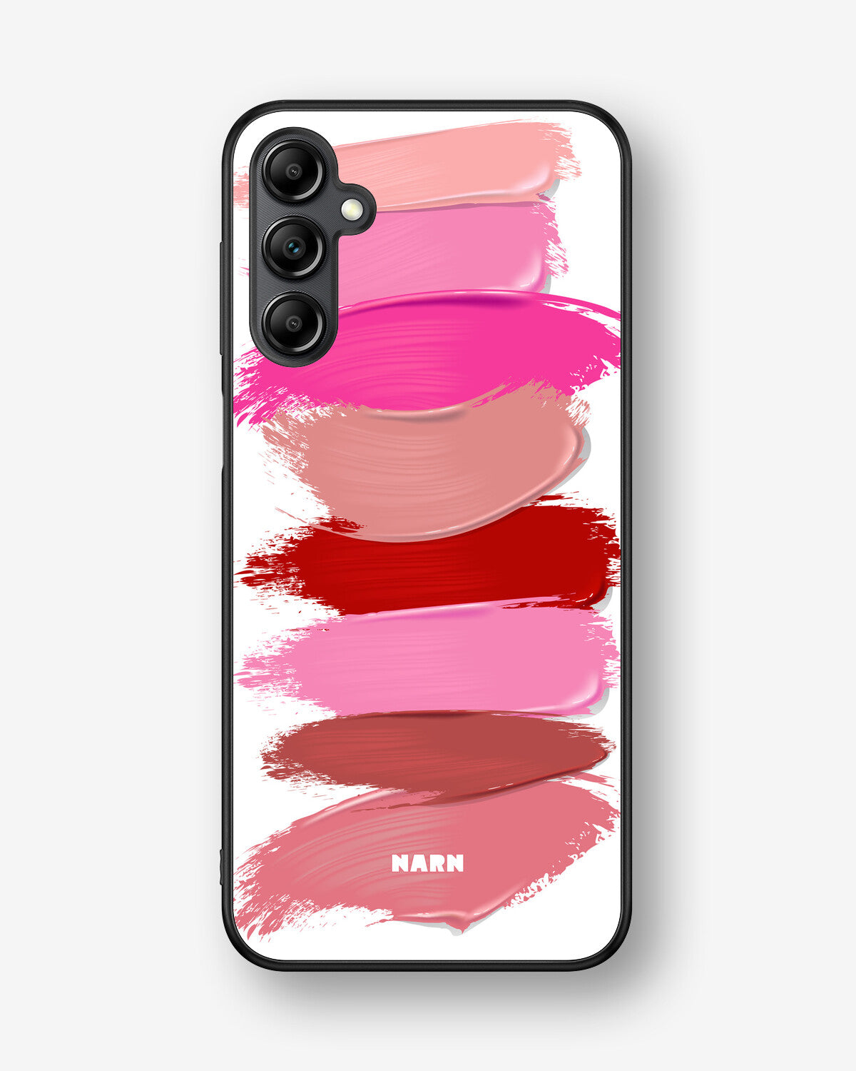 Samsung Galaxy A14 Hard Case – Lipstick Smears - View 1