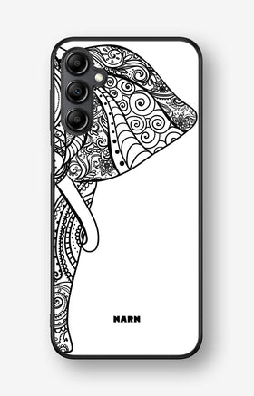 Samsung Galaxy A14 Hard Case – Mandala Elephant - View 1