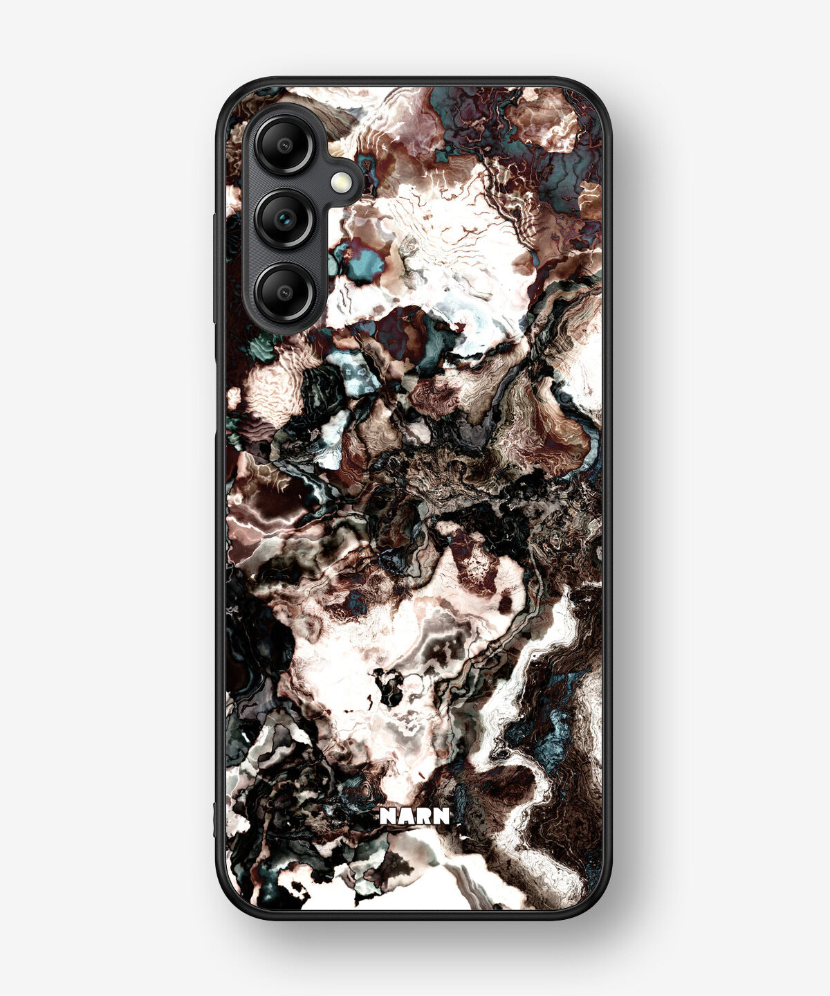 Samsung Galaxy A14 Hard Case – Marble Brown - View 1