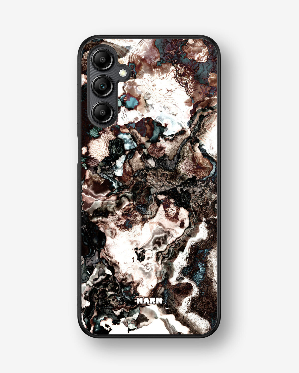 Samsung Galaxy A14 Hard Case – Marble Brown - View 1