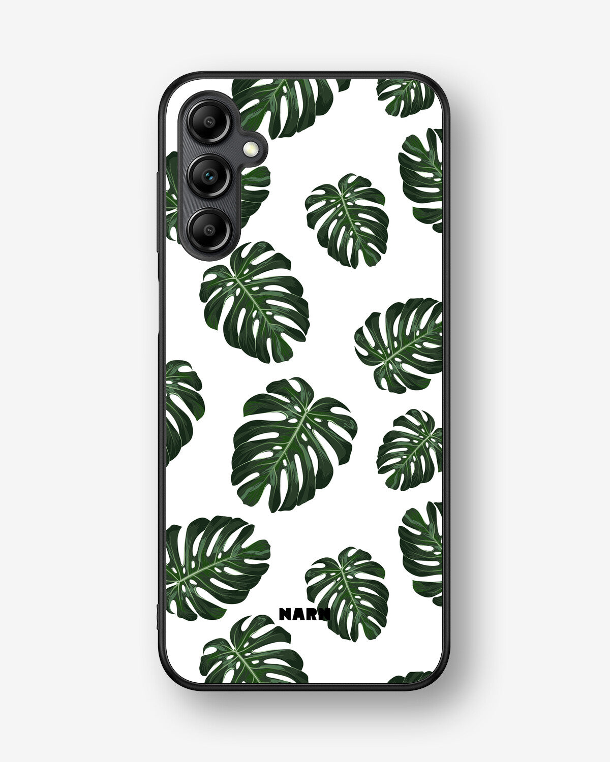 Samsung Galaxy A14 Hard Case – Monstera Pattern - View 1