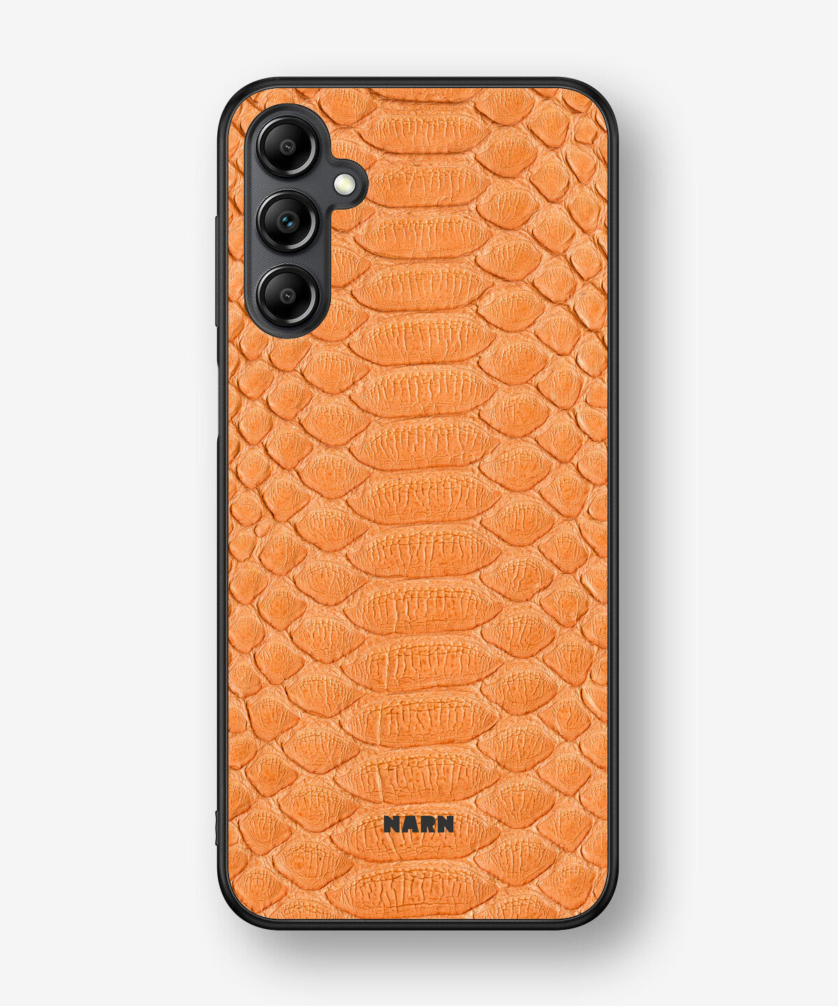 Samsung Galaxy A14 Hard Case – Orange Snake - View 1