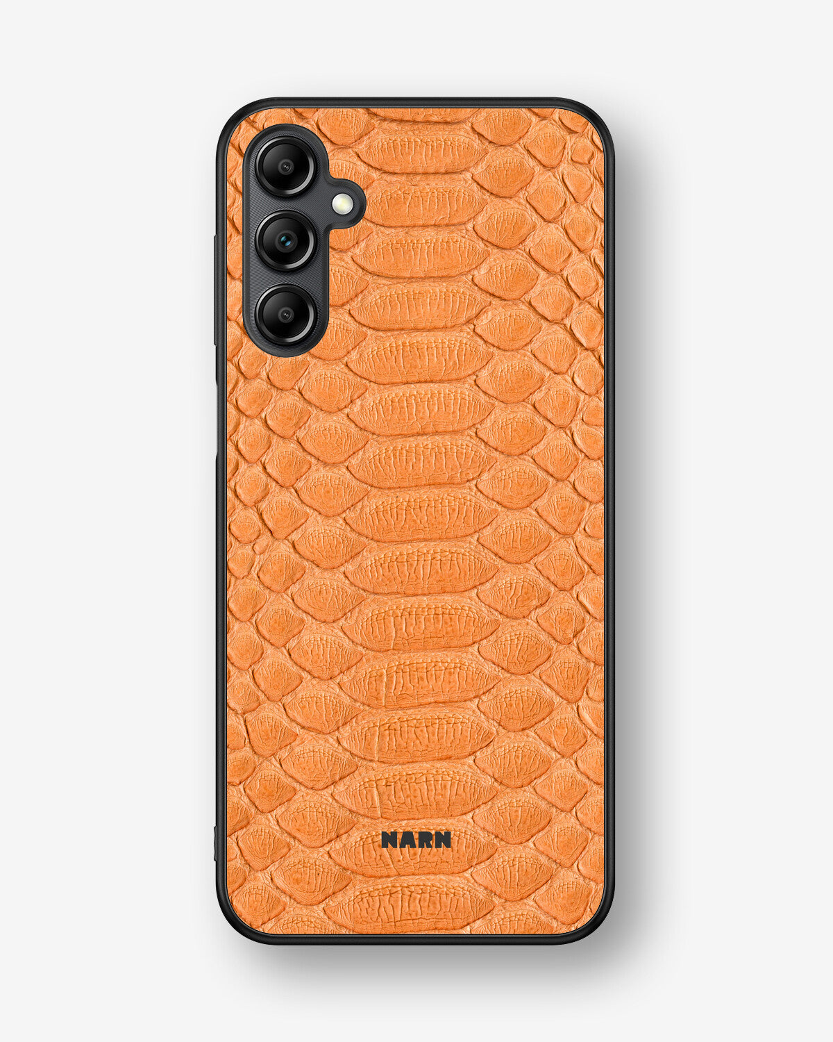 Samsung Galaxy A14 Hard Case – Orange Snake - View 1