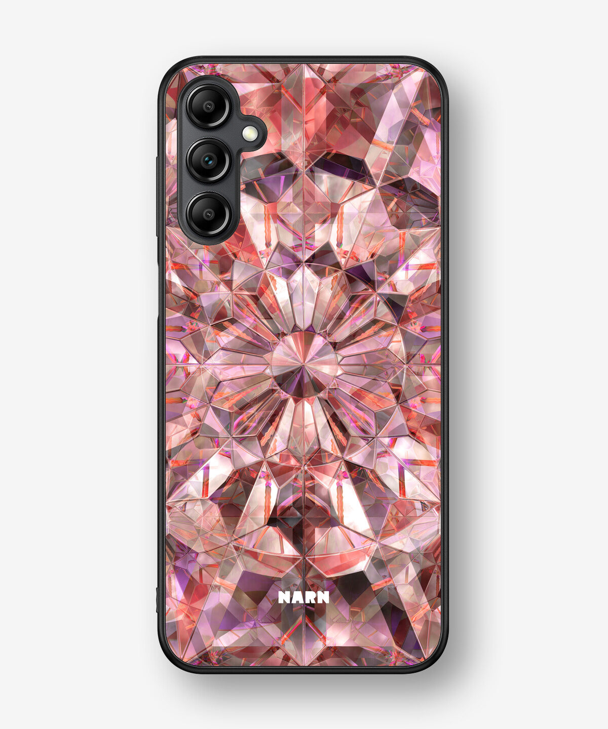 Samsung Galaxy A14 Hard Case – Pink Crystals - View 1
