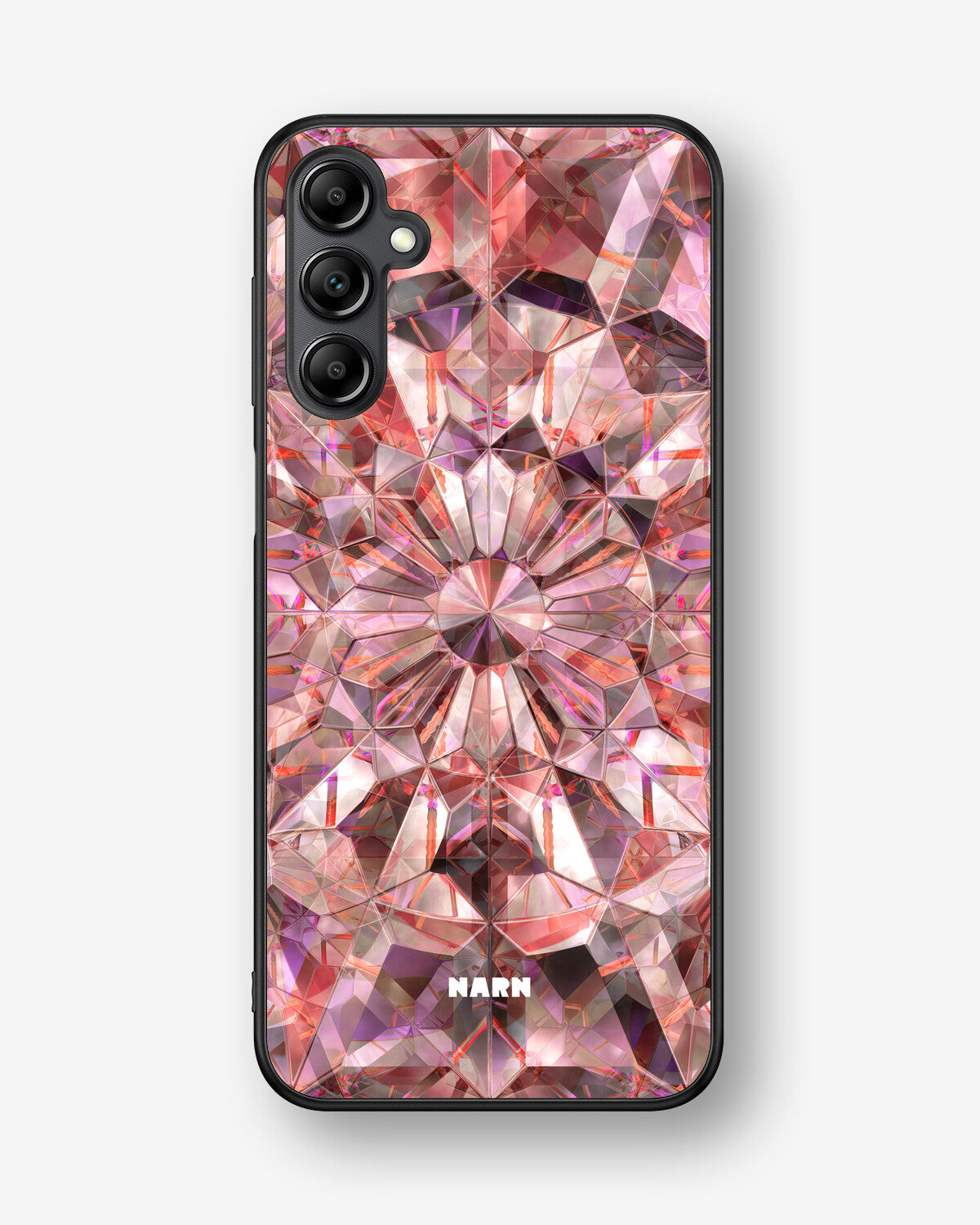 Samsung Galaxy A14 Hard Case – Pink Crystals - View 1