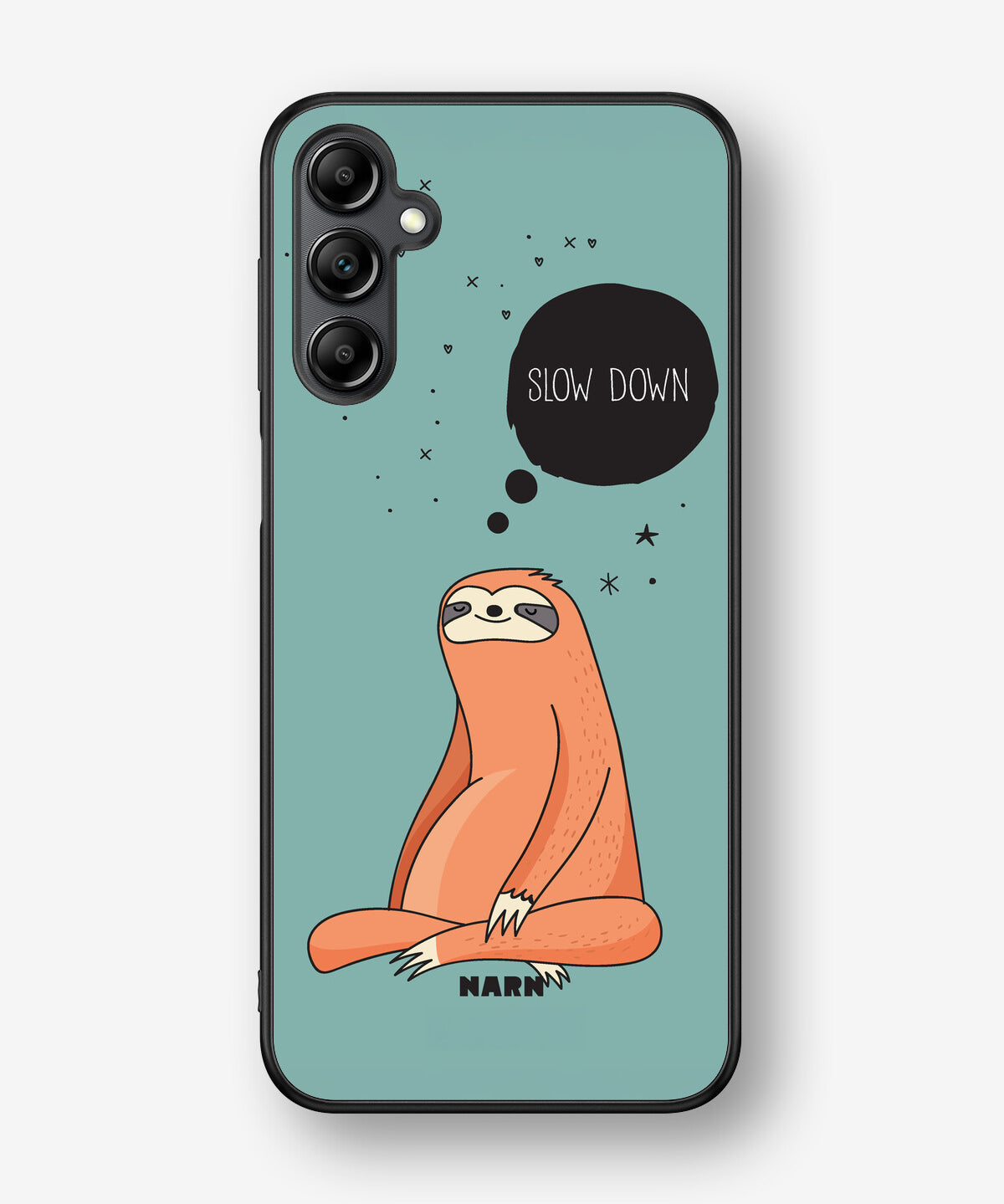 Samsung Galaxy A14 Hard Case – Slow Down Sloth - View 1