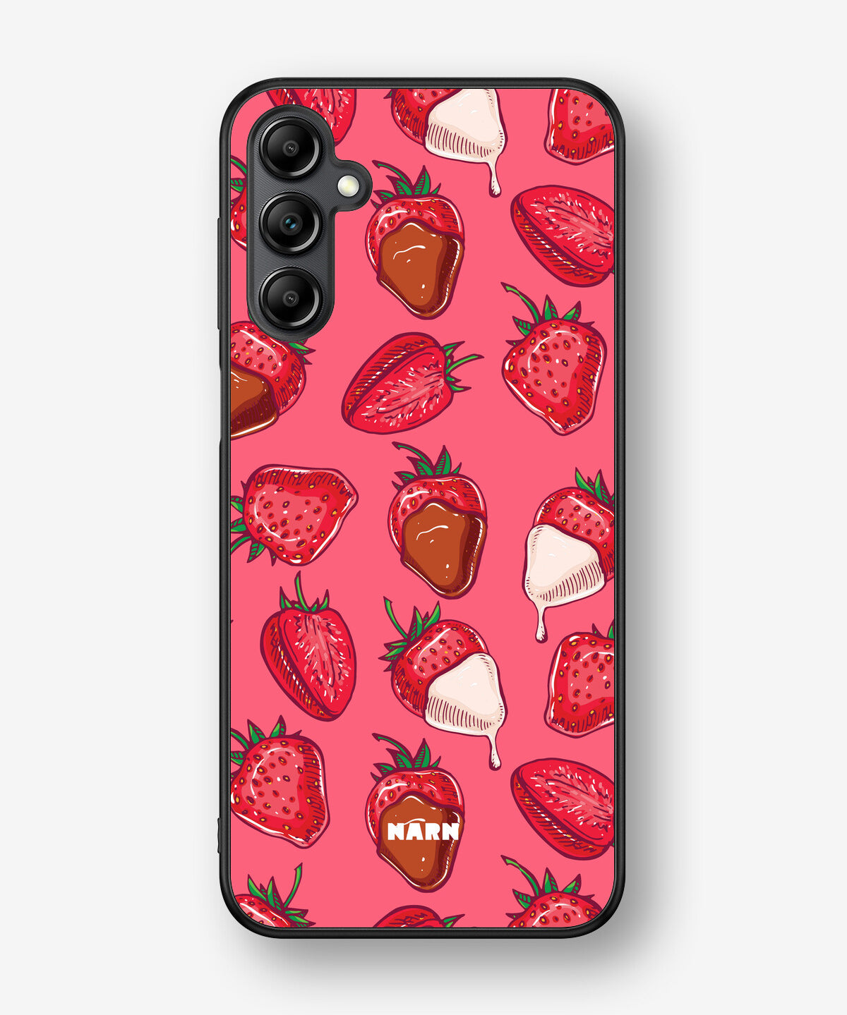 Samsung Galaxy A14 Hard Case – Strawberry Chocolate - View 1