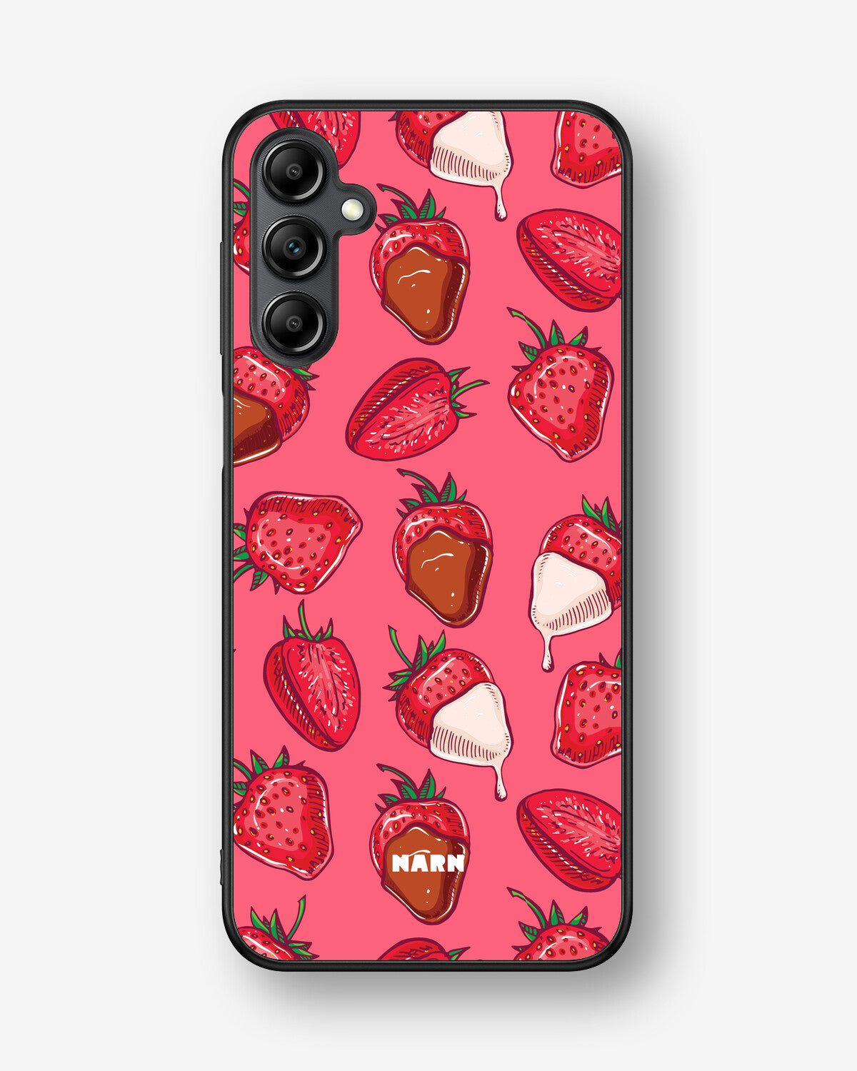 Samsung Galaxy A14 Hard Case – Strawberry Chocolate - View 1