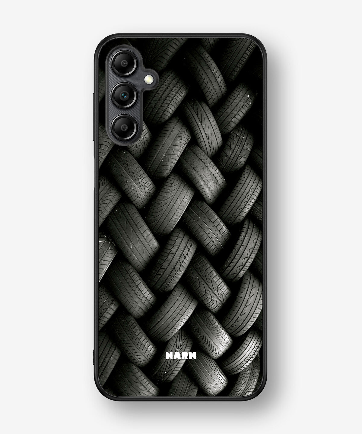 Samsung Galaxy A14 Hard Case – Tires Wall - View 1