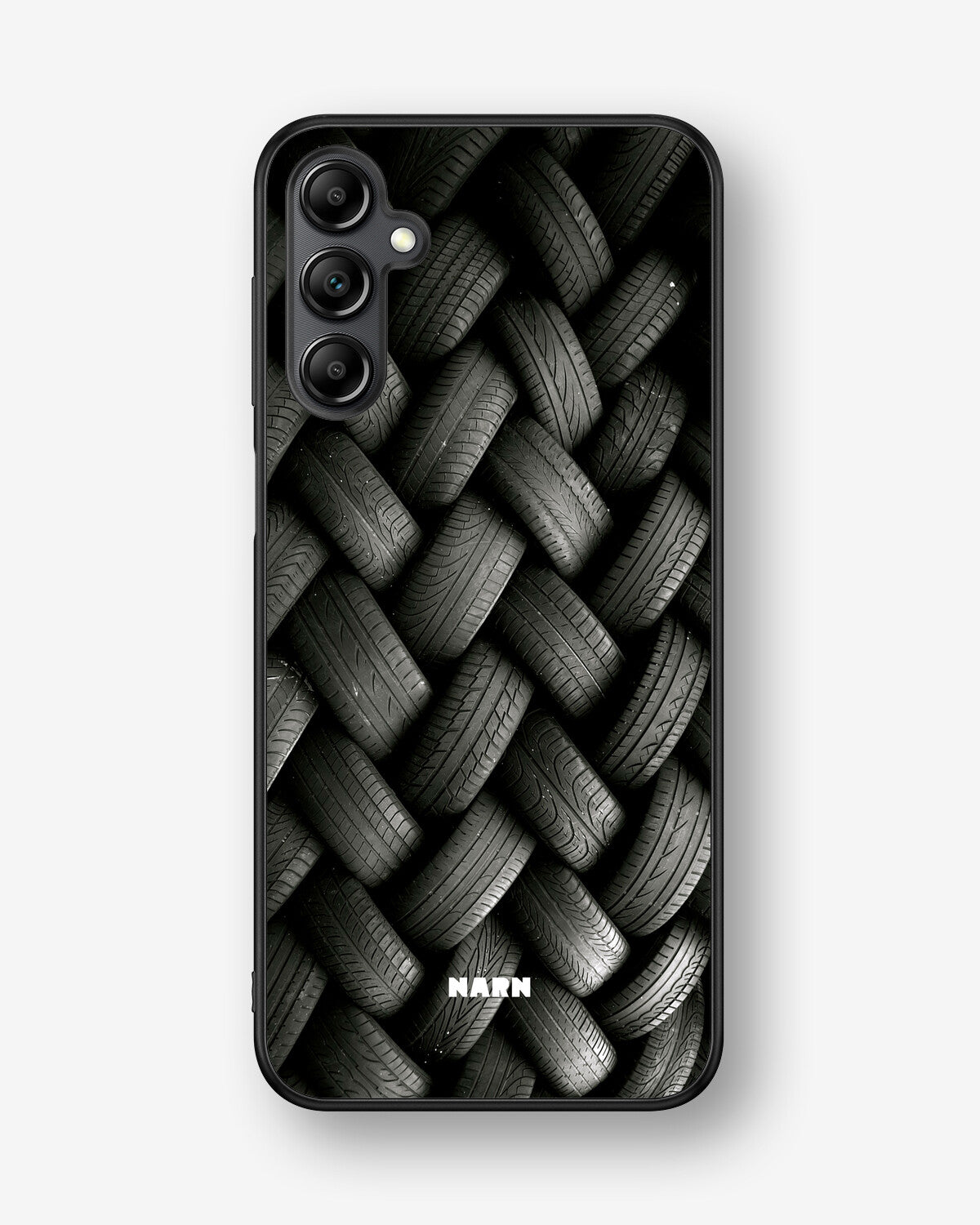 Samsung Galaxy A14 Hard Case – Tires Wall - View 1