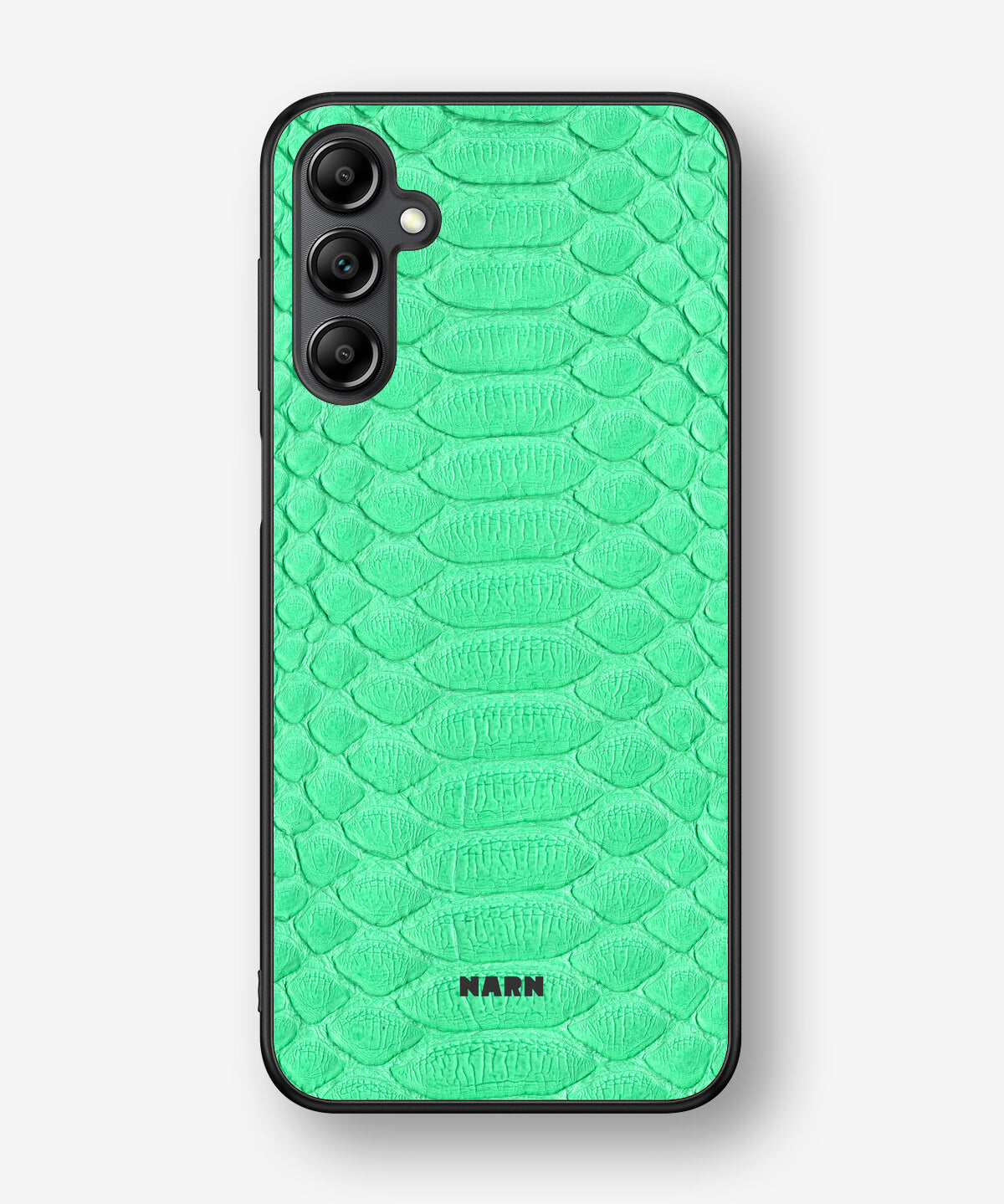 Samsung Galaxy A14 Hard Case – Turquoise Snake - View 1