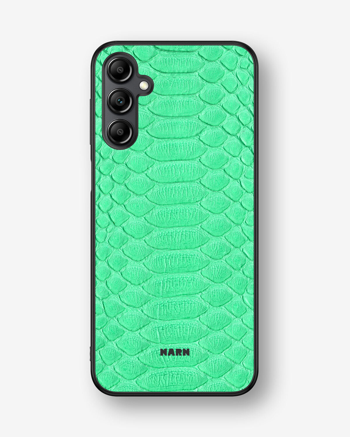Samsung Galaxy A14 Hard Case – Turquoise Snake - View 1