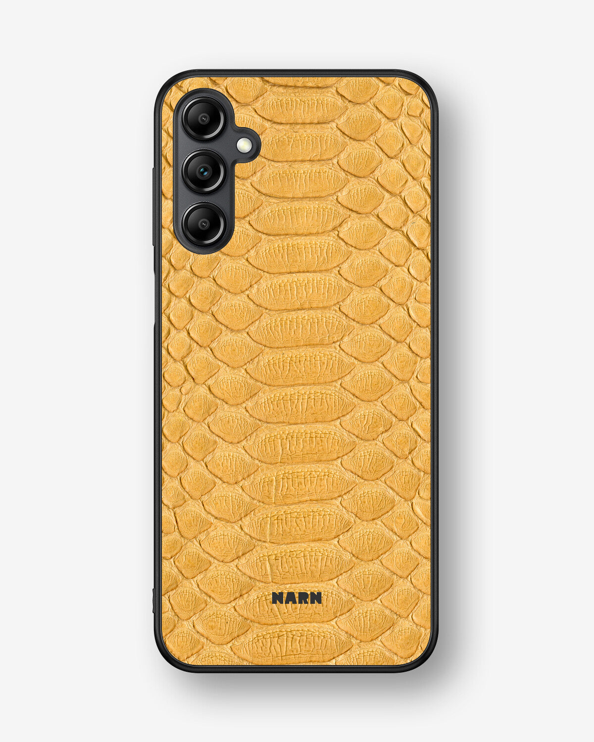 Samsung Galaxy A14 Hard Case – Yellow Snake - View 1