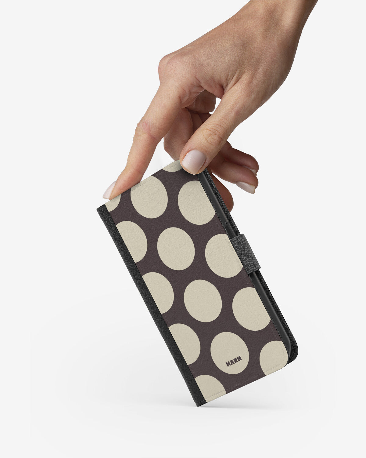 Samsung Galaxy A14 Wallet Case - Bold Dots - View 2