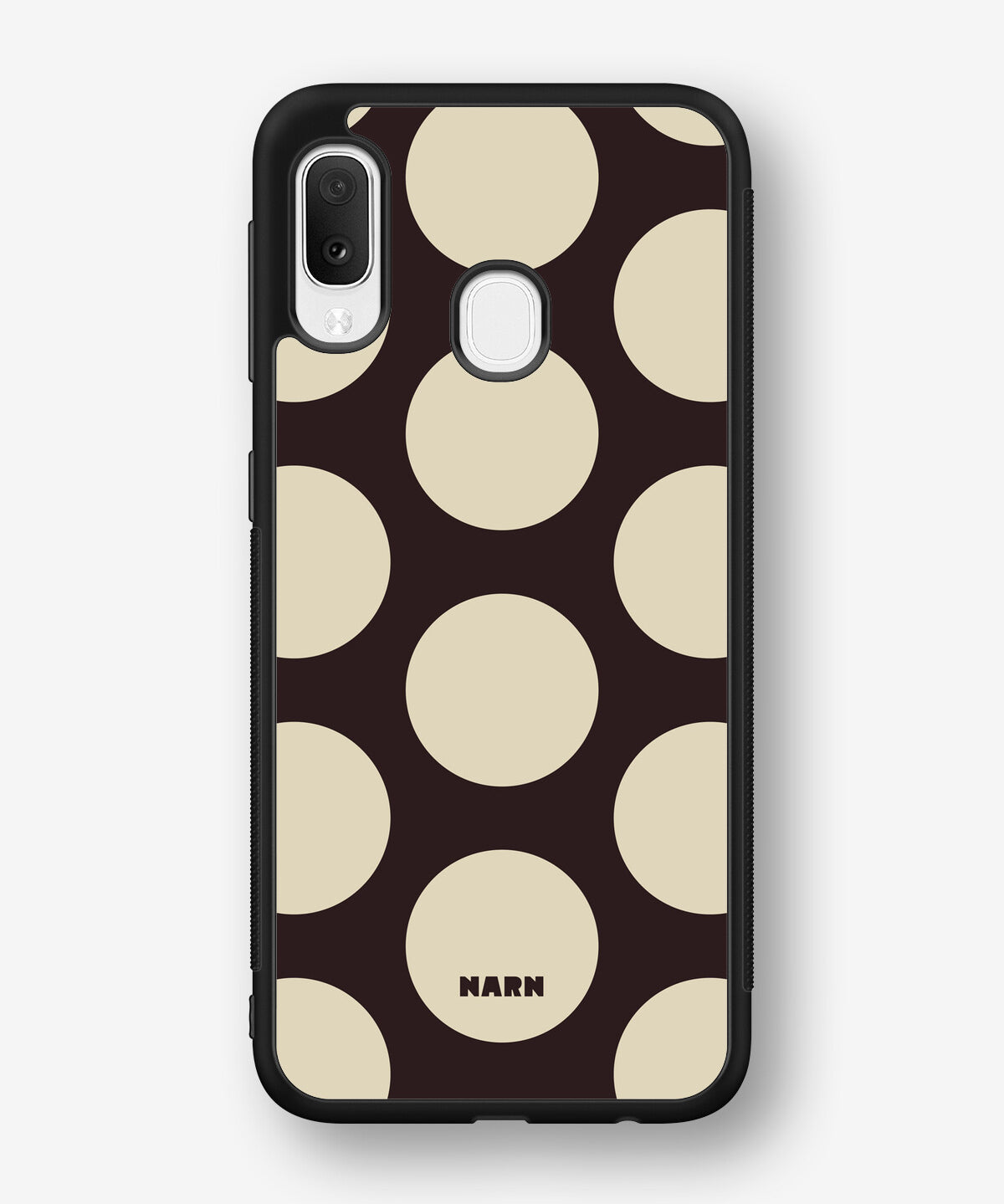 Samsung Galaxy A20e Hard Case – Bold Dots - View 1