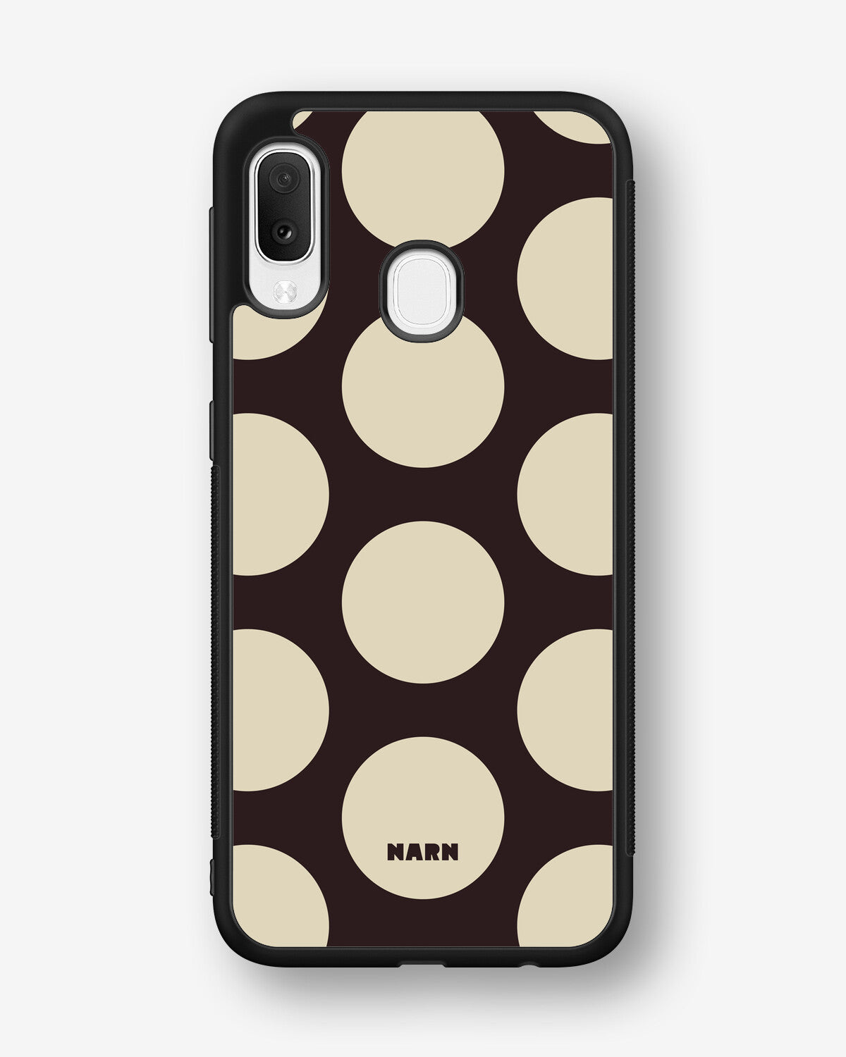 Samsung Galaxy A20e Hard Case – Bold Dots - View 1