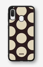 Samsung Galaxy A20e Hard Case – Bold Dots - View 1