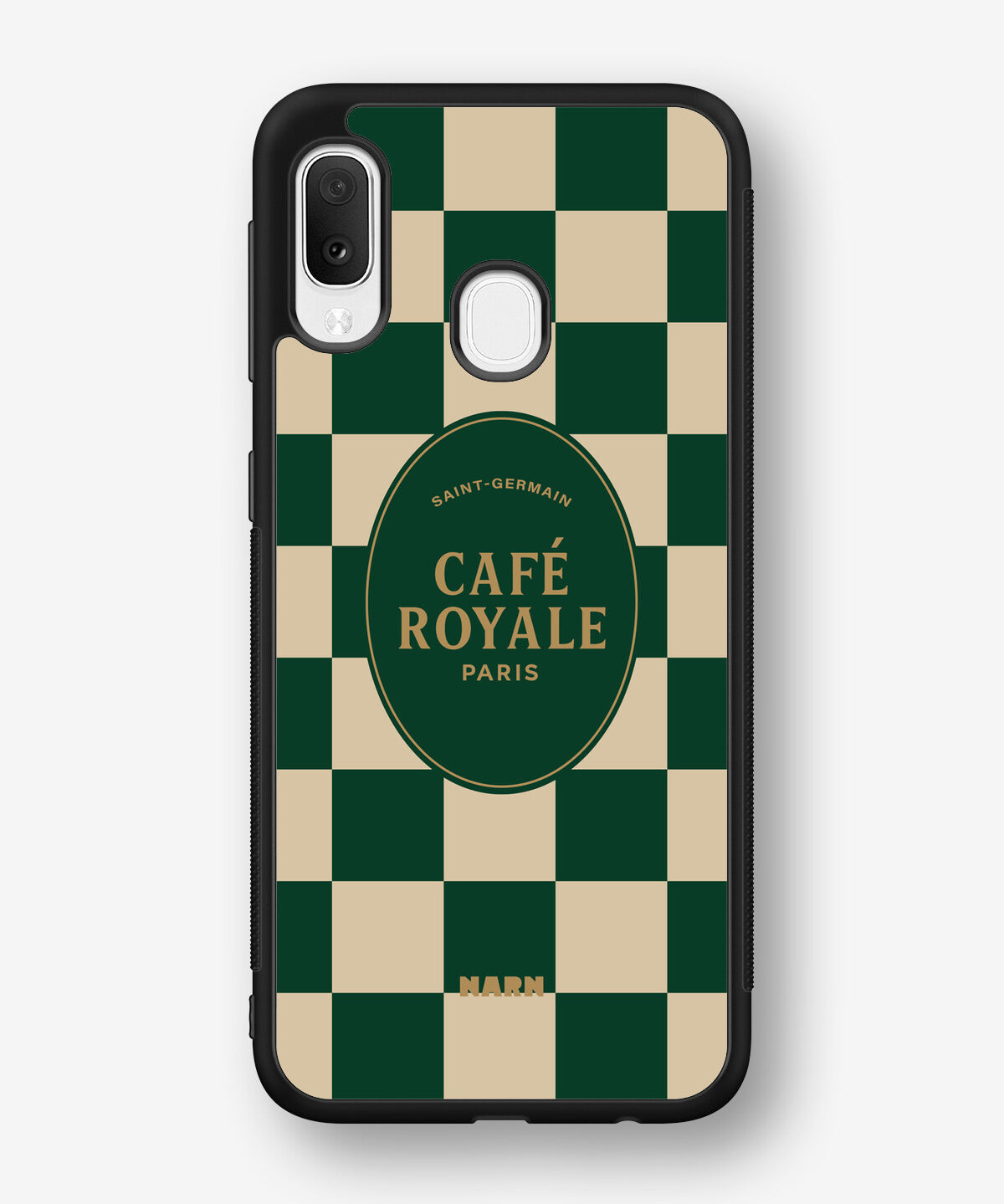 Samsung Galaxy A20e Hard Case – Cafe Royale - View 1