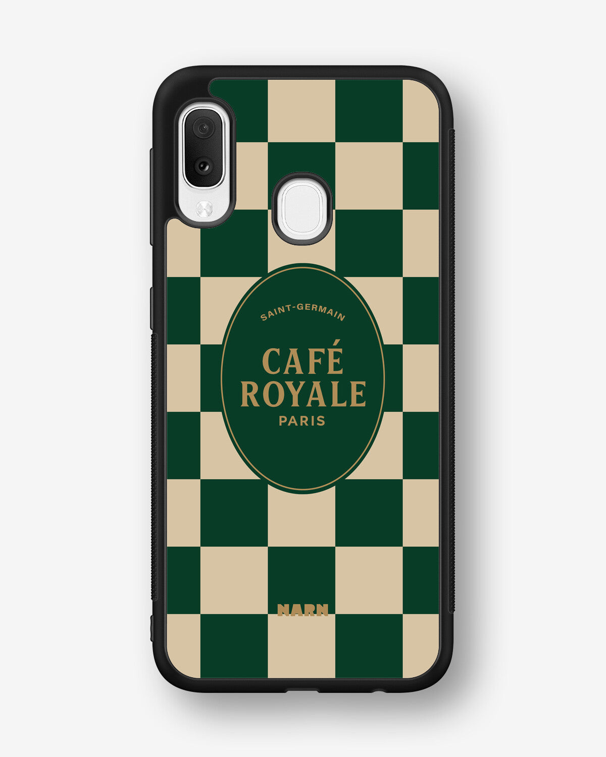 Samsung Galaxy A20e Hard Case – Cafe Royale - View 1