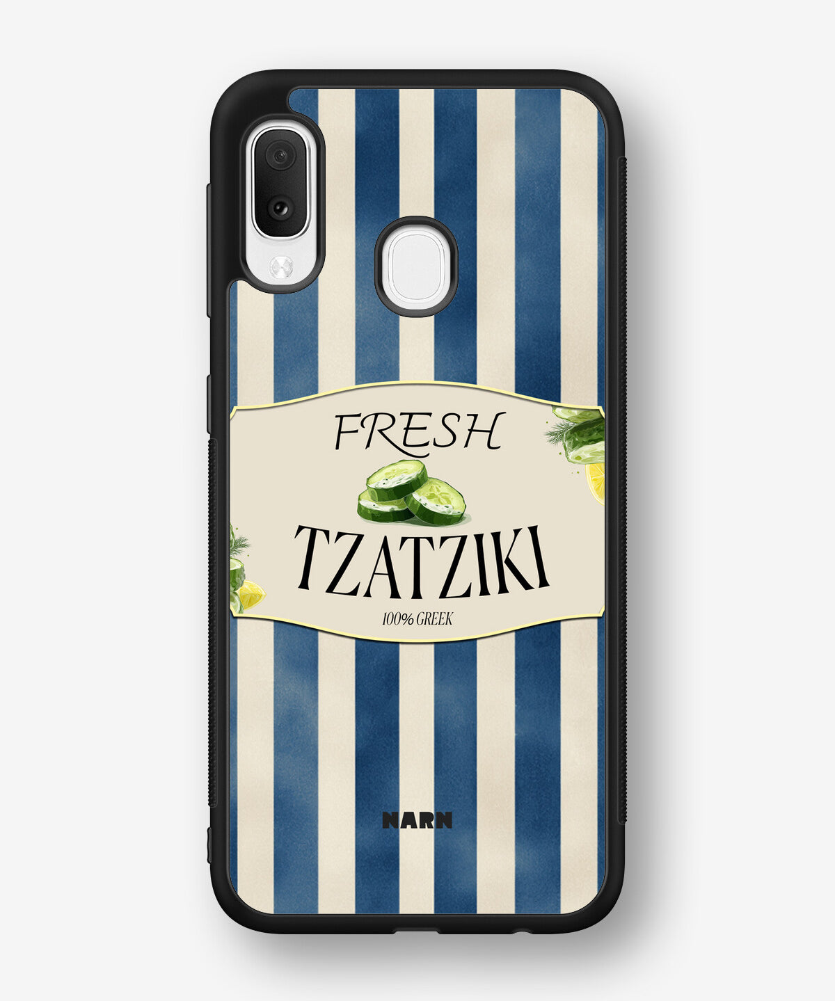 Samsung Galaxy A20e Hard Case – Greek Blues - View 1