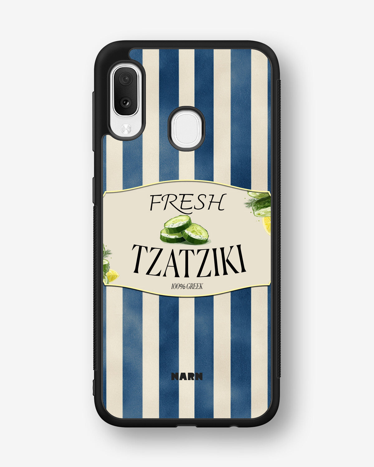 Samsung Galaxy A20e Hard Case – Greek Blues - View 1