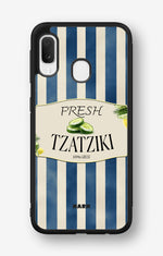 Samsung Galaxy A20e Hard Case – Greek Blues - View 1