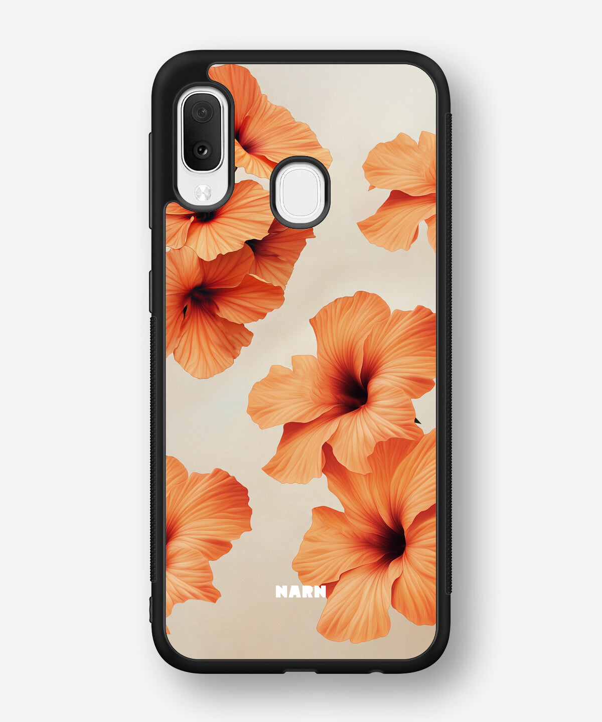 Samsung Galaxy A20e Hard Case – Hibiscus Dreams - View 1