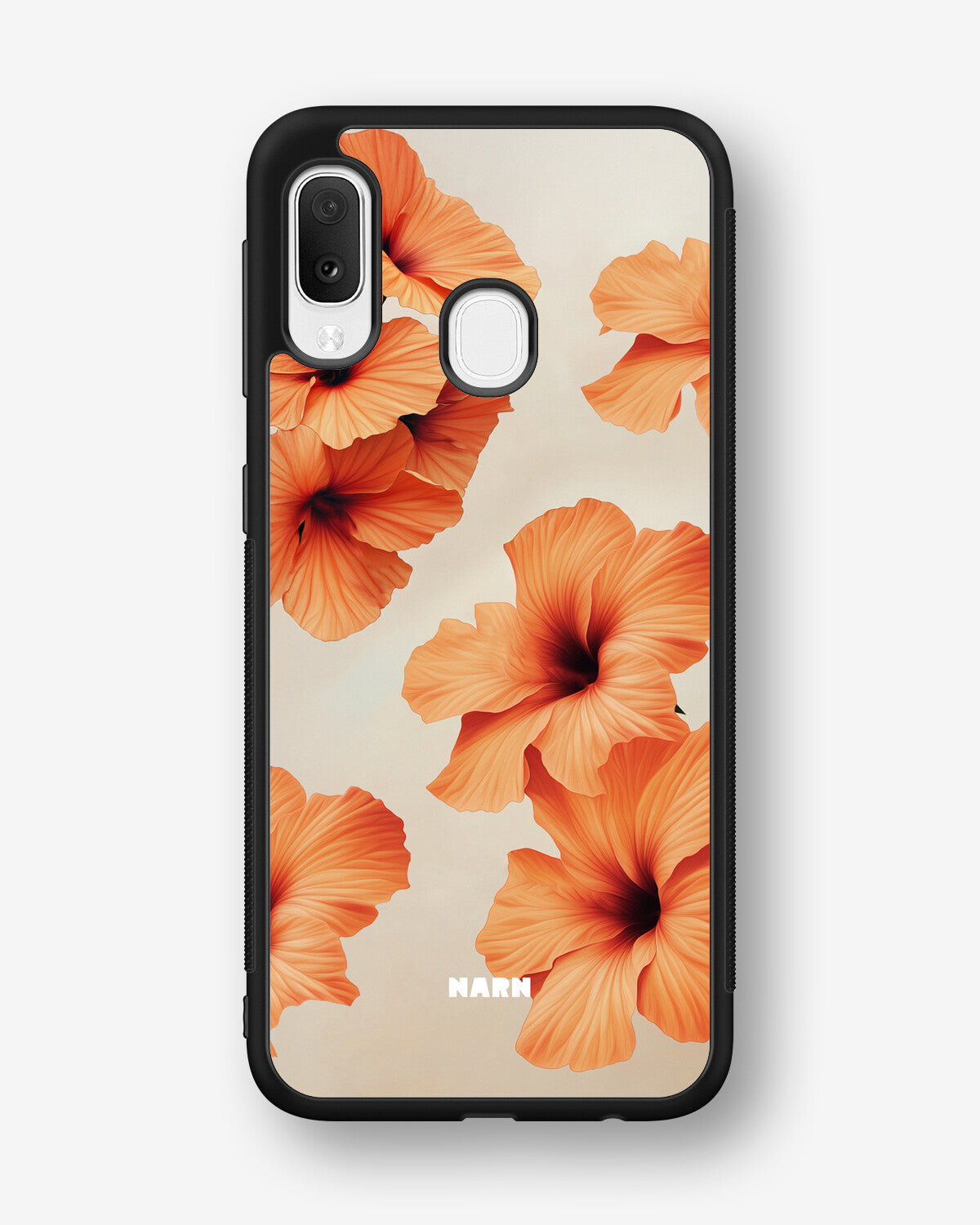 Samsung Galaxy A20e Hard Case – Hibiscus Dreams - View 1