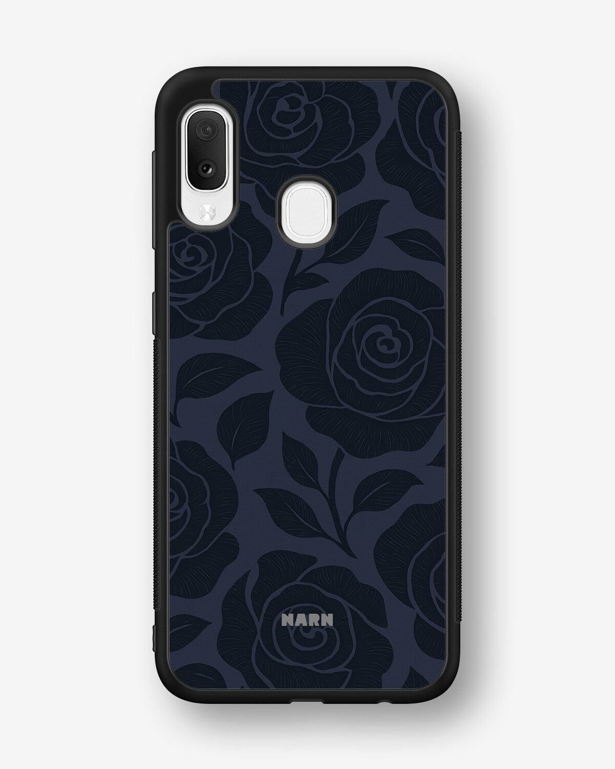 Samsung Galaxy A20e Hard Case – Midnight Rose - View 1