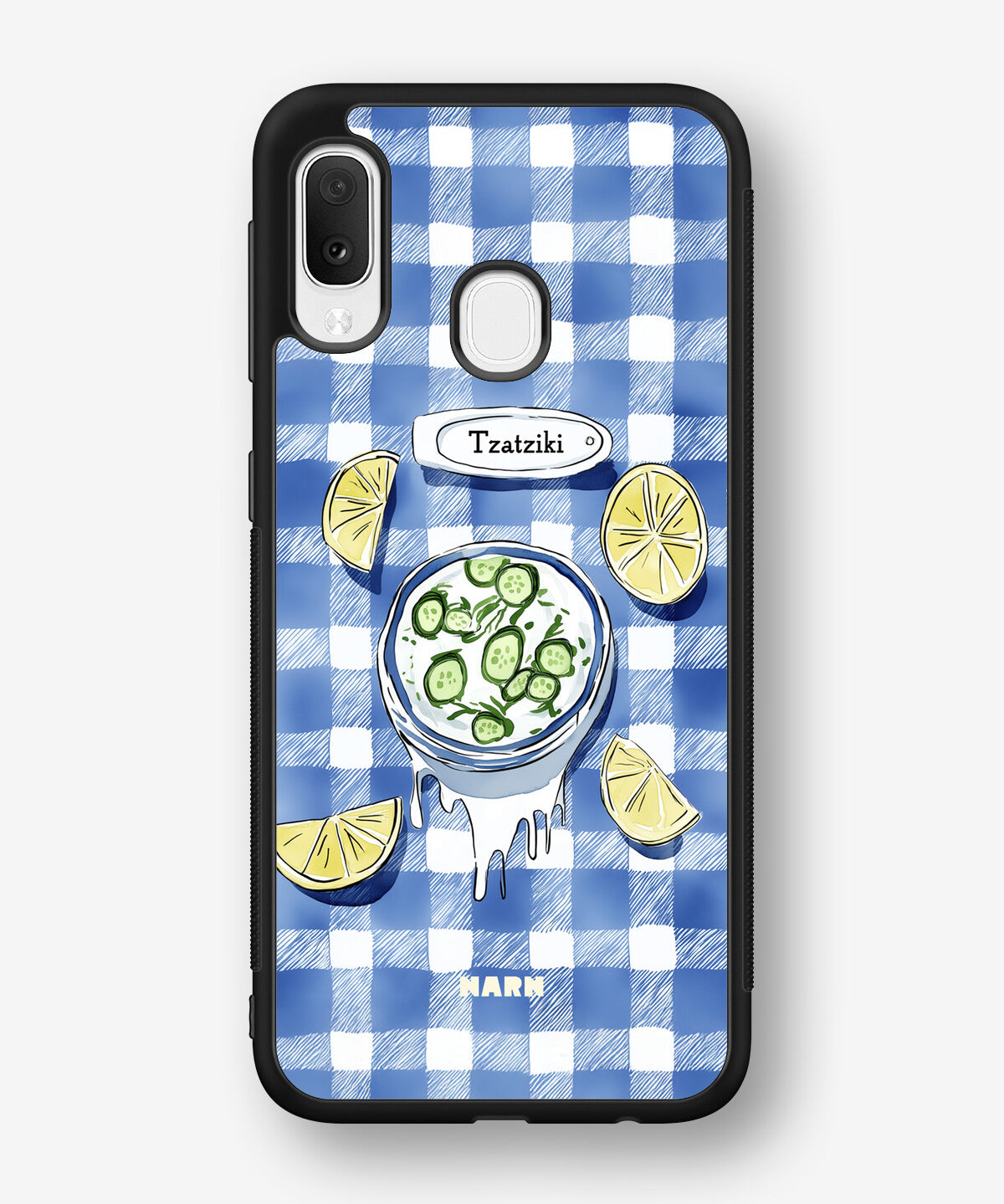 Samsung Galaxy A20e Hard Case – Tzatziki Time - View 1