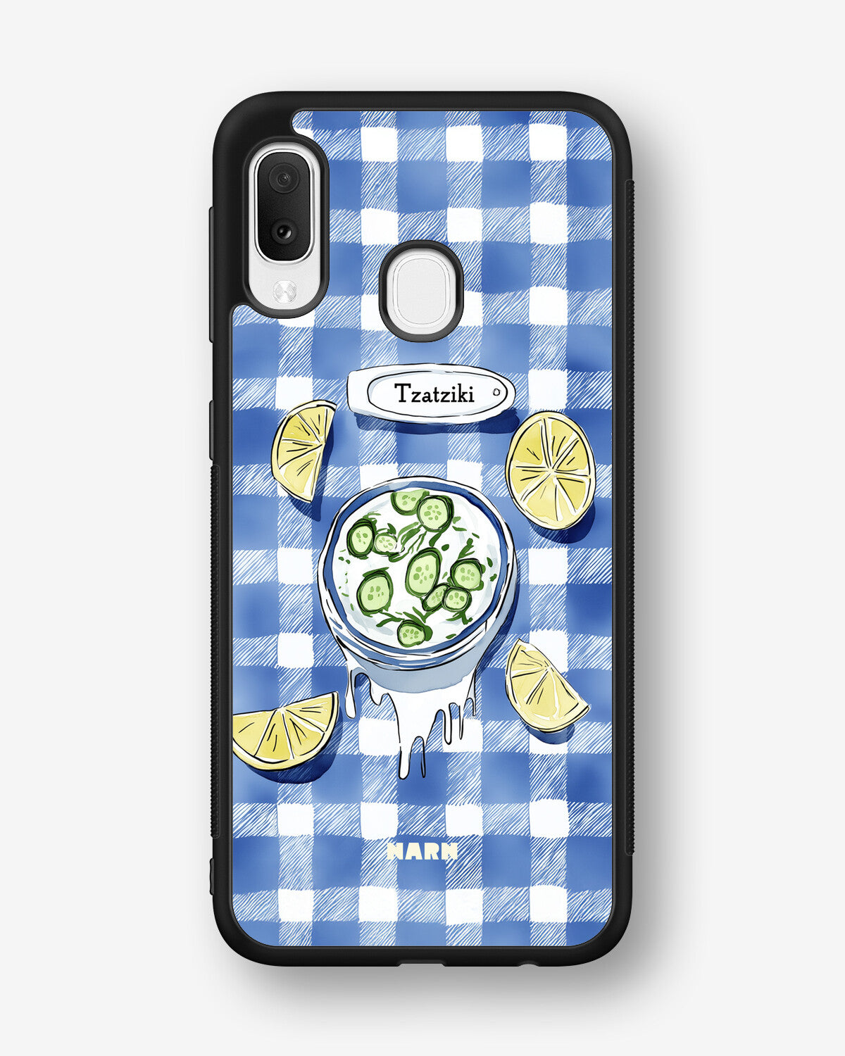 Samsung Galaxy A20e Hard Case – Tzatziki Time - View 1