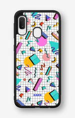 Samsung Galaxy A20e Hard Case – 80s Memphis - View 1