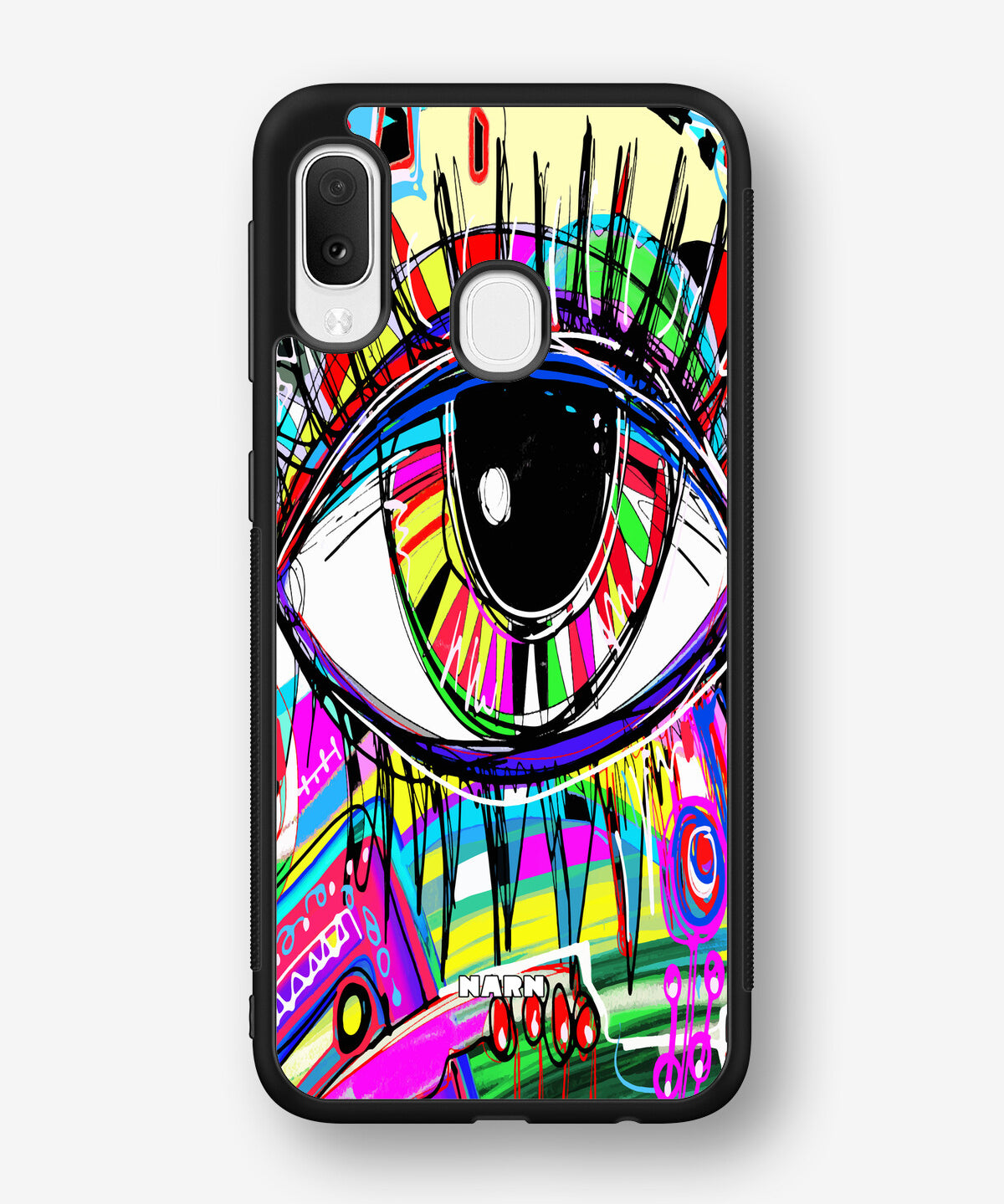 Samsung Galaxy A20e Hard Case – Abstract Eye - View 1