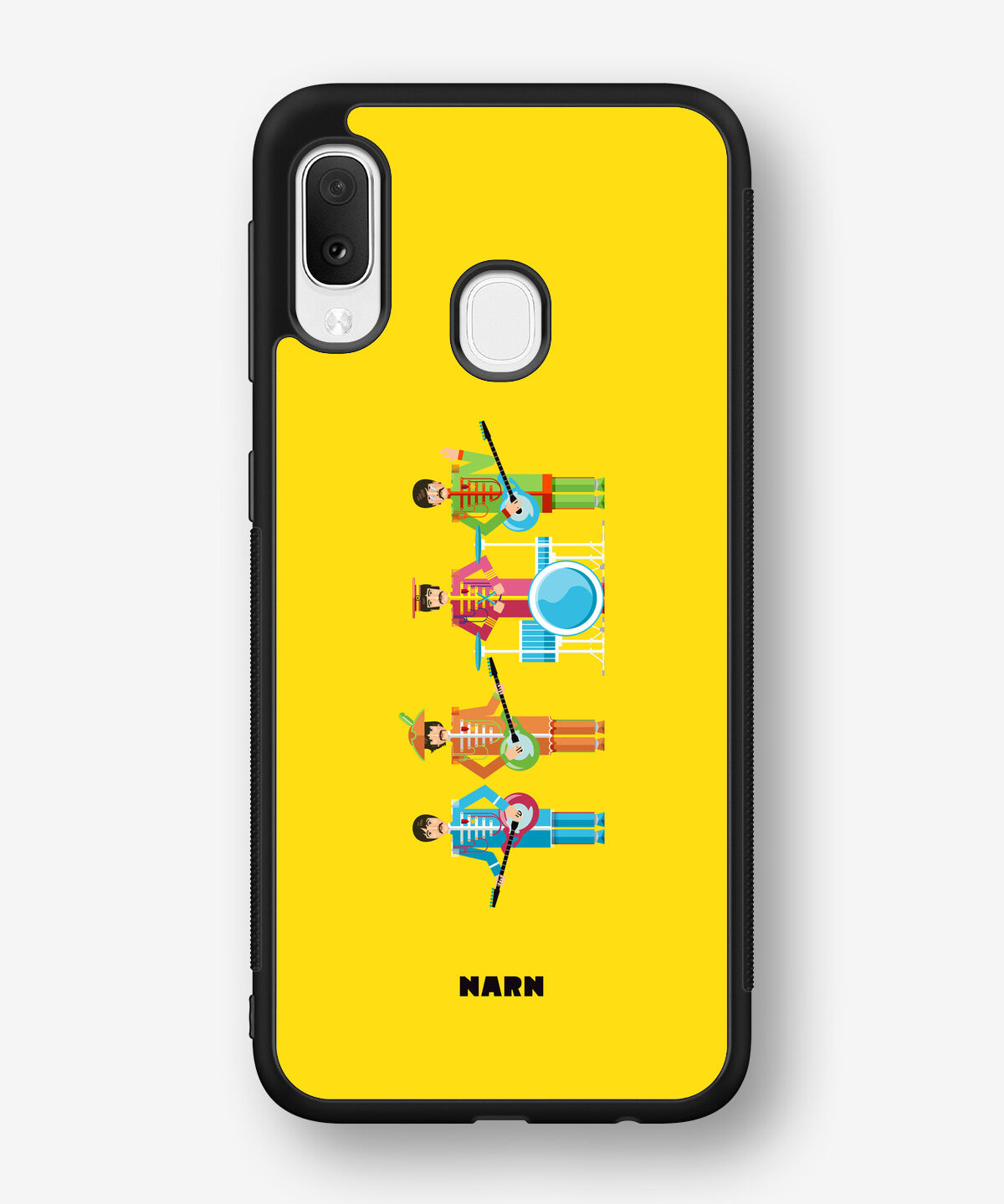 Samsung Galaxy A20e Hard Case – Beatles Yellow - View 1