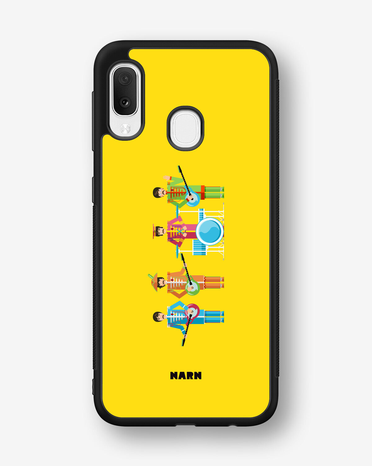 Samsung Galaxy A20e Hard Case – Beatles Yellow - View 1