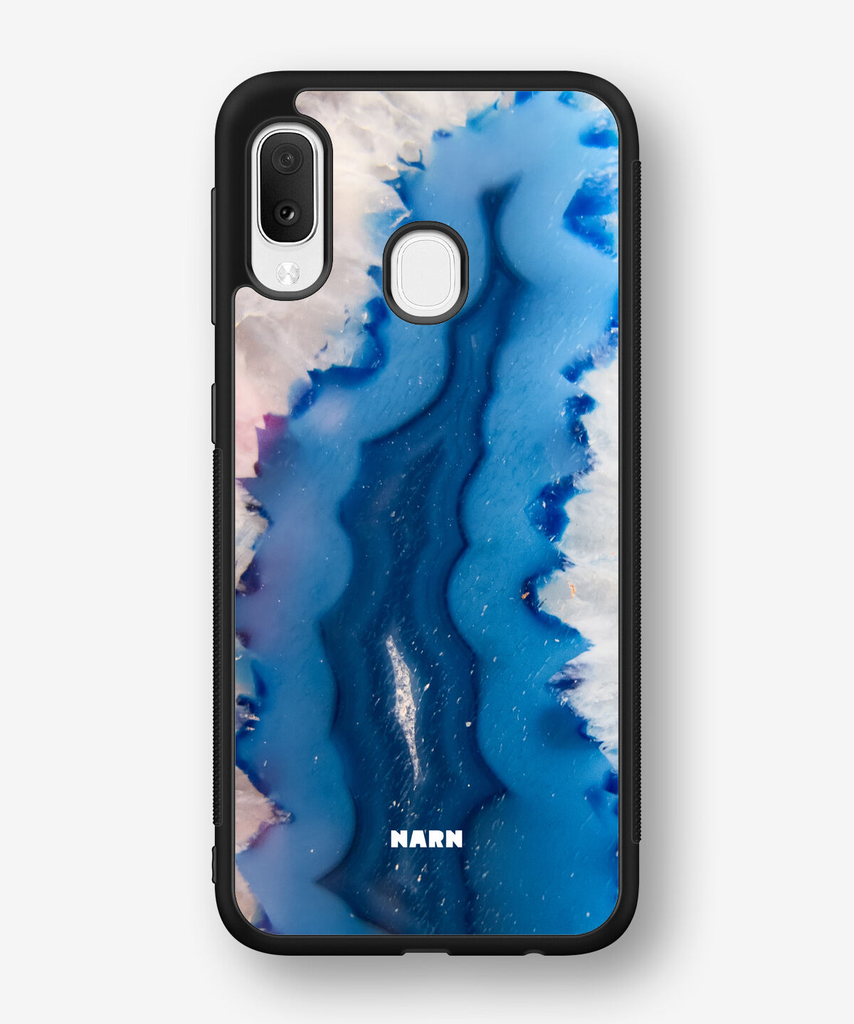 Samsung Galaxy A20e Hard Case – Blue Agate - View 1