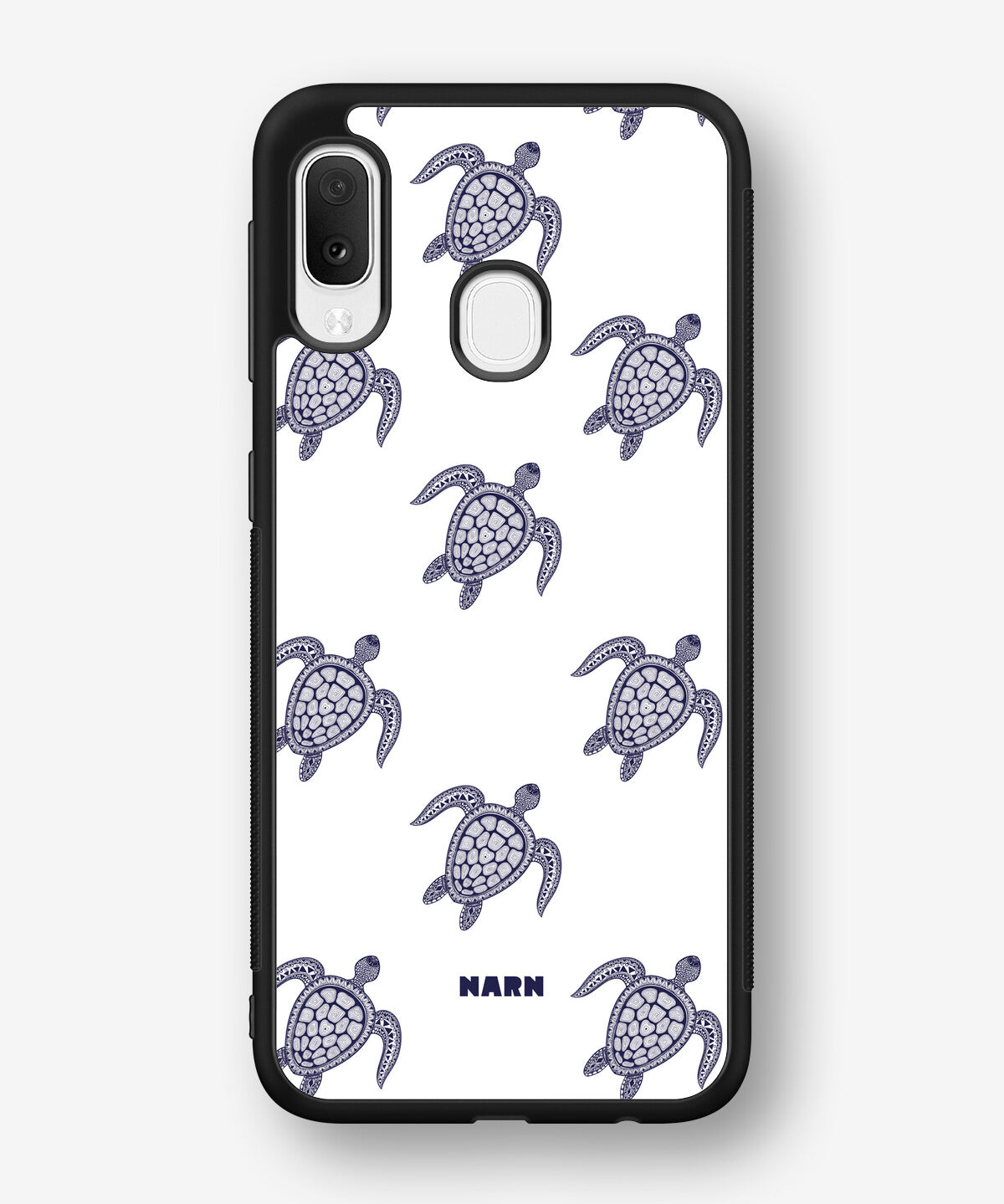 Samsung Galaxy A20e Hard Case – Blue Turtles - View 1