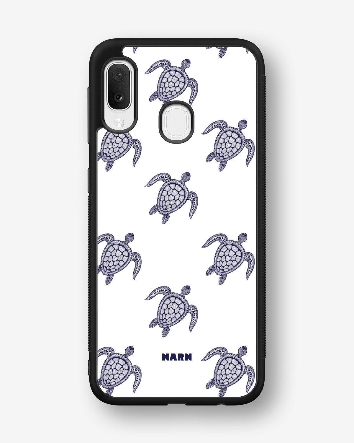 Samsung Galaxy A20e Hard Case – Blue Turtles - View 1