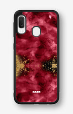 Samsung Galaxy A20e Hard Case – Burgendy Shimmer - View 1