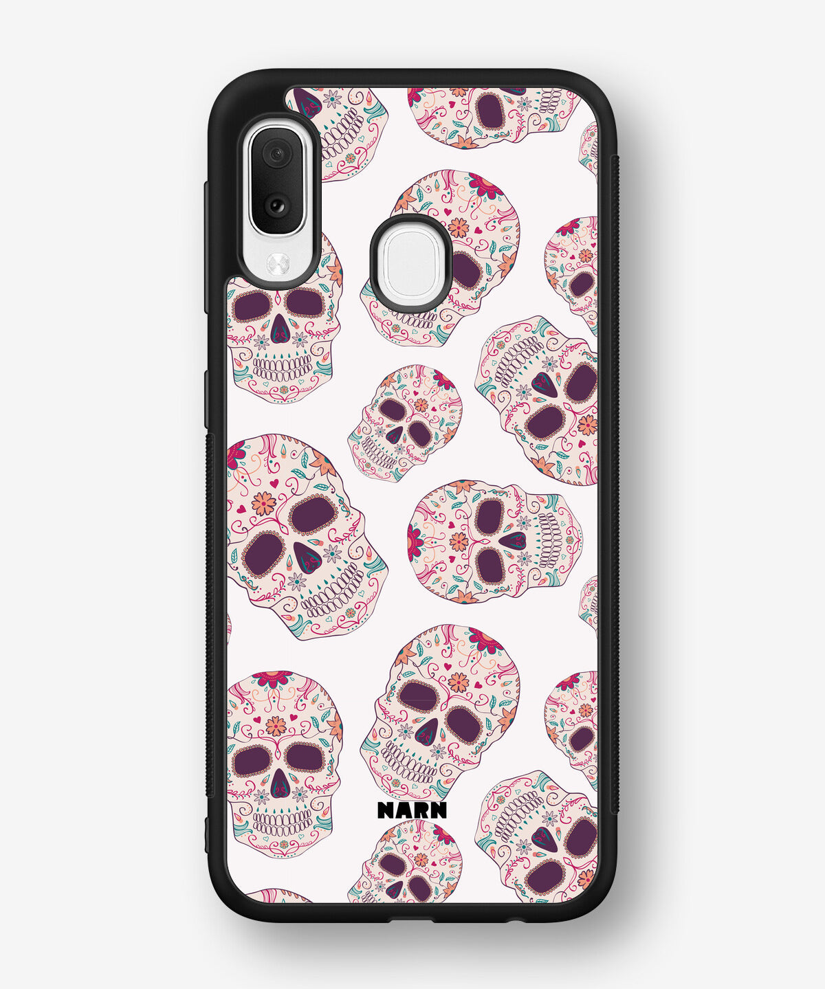 Samsung Galaxy A20e Hard Case – Calavera Skulls - View 1