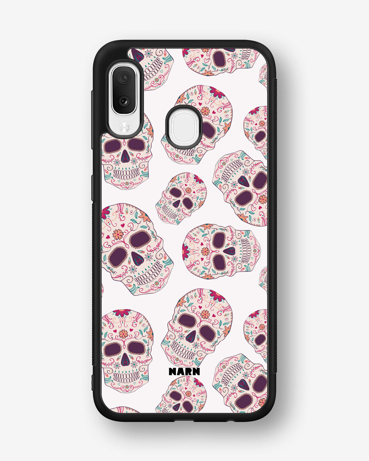 Samsung Galaxy A20e Hard Case – Calavera Skulls - View 1