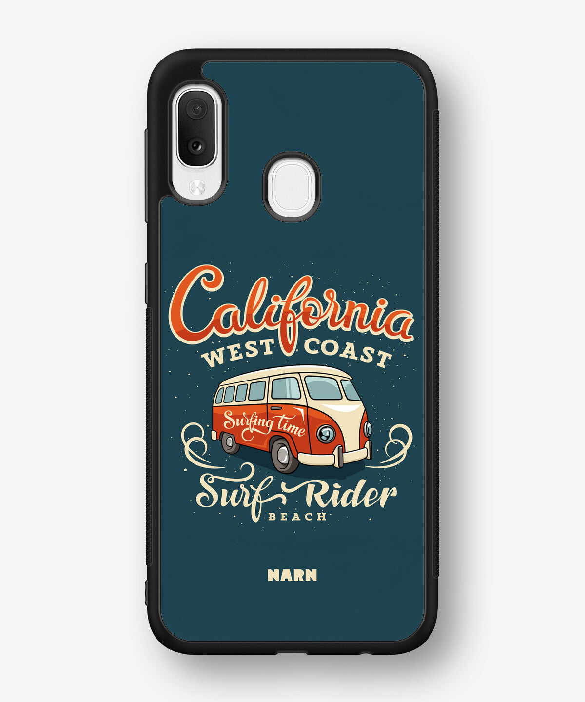 Samsung Galaxy A20e Hard Case – California Surf - View 1